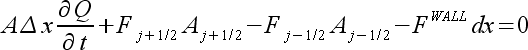 finite volume section averaged values
