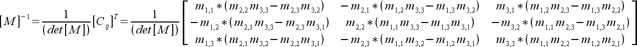 matrix inverse