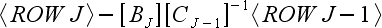 matrix row operation