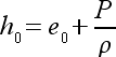 stagnation enthalpy