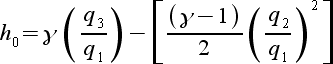 stagnation enthalpy